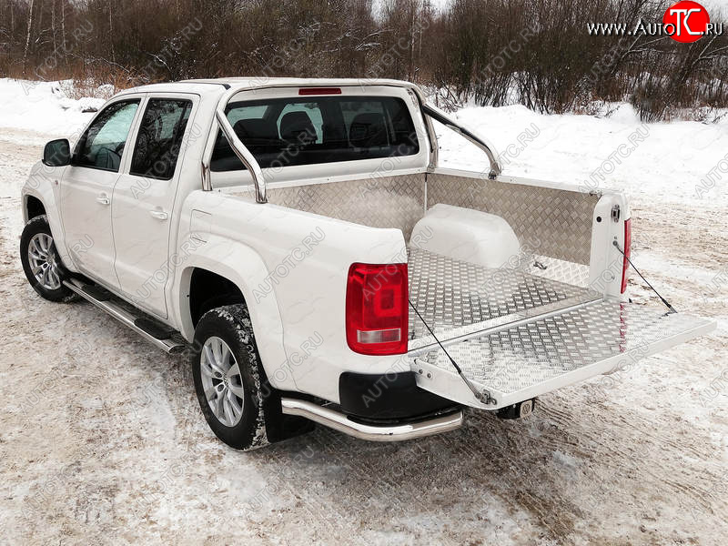 69 999 р. Защита кузова d 75х42 мм (только для кузова) ТСС Тюнинг  Volkswagen Amarok (2016-2022) (нержавейка)