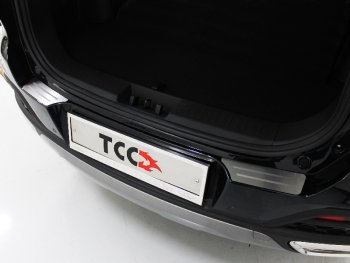 Накладки на задний бампер, ТСС Тюнинг Chery (Черри) Tiggo 8 (Тиго)  (T18) (2019-2024) (T18) рестайлинг