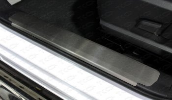 2 359 р. Накладки на пластиковые пороги, ТСС Тюнинг  Haval F7 (2018-2022) (лист шлифованный). Увеличить фотографию 1