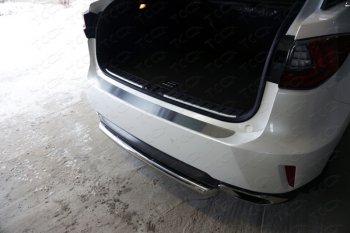 Накладка на задний бампер, ТСС Тюнинг Lexus RX 350 AL20 дорестайлинг (2015-2019)