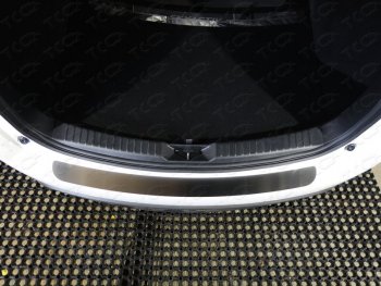 2 699 р. Накладка на задний бампер, ТСС Тюнинг  Mazda CX-5  KF (2016-2024) (Лист шлифованный). Увеличить фотографию 1