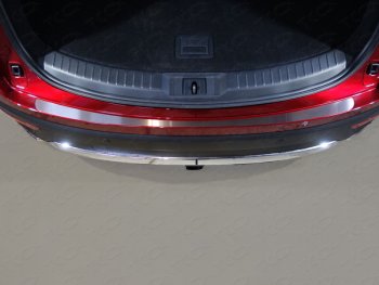 2 699 р. Накладка на задний бампер, ТСС Тюнинг  Mazda CX-9  TC (2015-2024). Увеличить фотографию 1