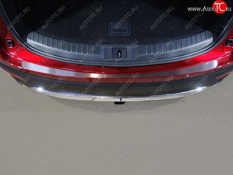 2 699 р. Накладка на задний бампер, ТСС Тюнинг  Mazda CX-9  TC (2015-2024)