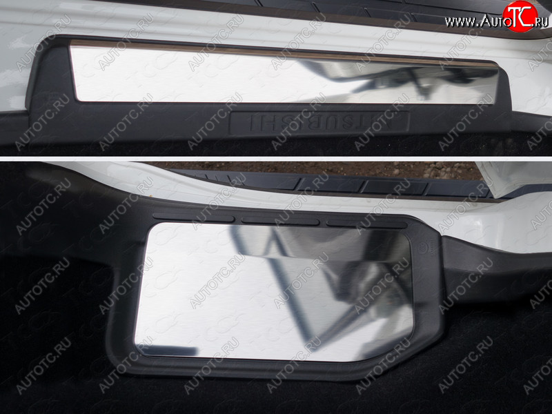 2 079 р. Накладки на пороги, ТСС Тюнинг  Mitsubishi Pajero  4 V90 (2014-2020) (лист шлифованный)