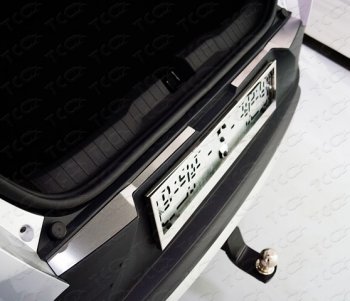 1 699 р. Накладки на задний бампер, ТСС Тюнинг  Renault Arkana (2019-2024) (лист шлифованный). Увеличить фотографию 1