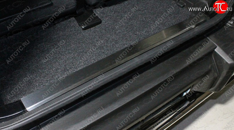3 899 р. Накладки на задний бампер, ТСС Тюнинг Suzuki Jimny JB64 (2018-2024) (лист шлифованный)