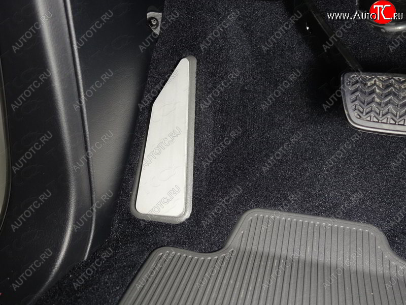 749 р. Накладка площадки левой ноги, ТСС Тюнинг  Toyota Land Cruiser  200 (2015-2021) (лист алюминий 4мм)