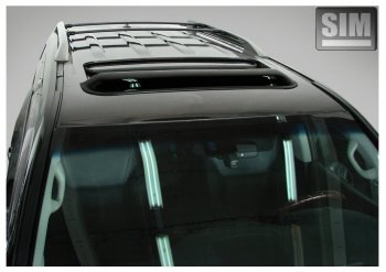 2 699 р. Дефлектор люка SIM Toyota Land Cruiser 200 дорестайлинг (2007-2012). Увеличить фотографию 1