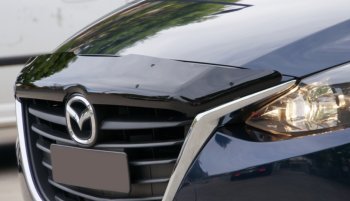 Дефлектор капота SIM Mazda 3/Axela BM рестайлинг седан (2016-2019)