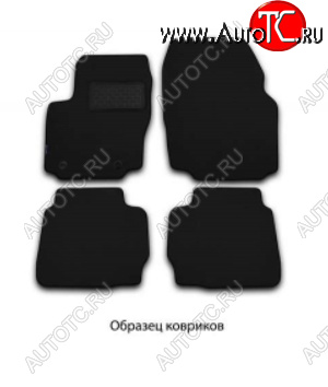 3 599 р. Комплект ковриков в салон (текстиль, чёрные) Autofamily Changan CS35 (2012-2024)