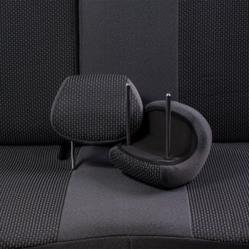 4 849 р.  Комплект чехлов для сидений (жаккард 60/40 3Г) Lord Autofashion ДУБЛИН  Chevrolet Aveo  T250 (2006-2011) (серый, вставка сеул серый). Увеличить фотографию 5