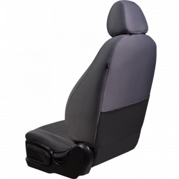 4 849 р.  Комплект чехлов для сидений (жаккард 60/40 3Г) Lord Autofashion ДУБЛИН  Chevrolet Aveo  T250 (2006-2011) (серый, вставка сеул серый). Увеличить фотографию 6