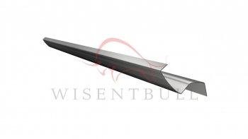 1 989 р. Правый ремонтный порог Wisentbull CITROEN C4 picasso 3D минивэн дорестайлинг (2014-2016). Увеличить фотографию 1