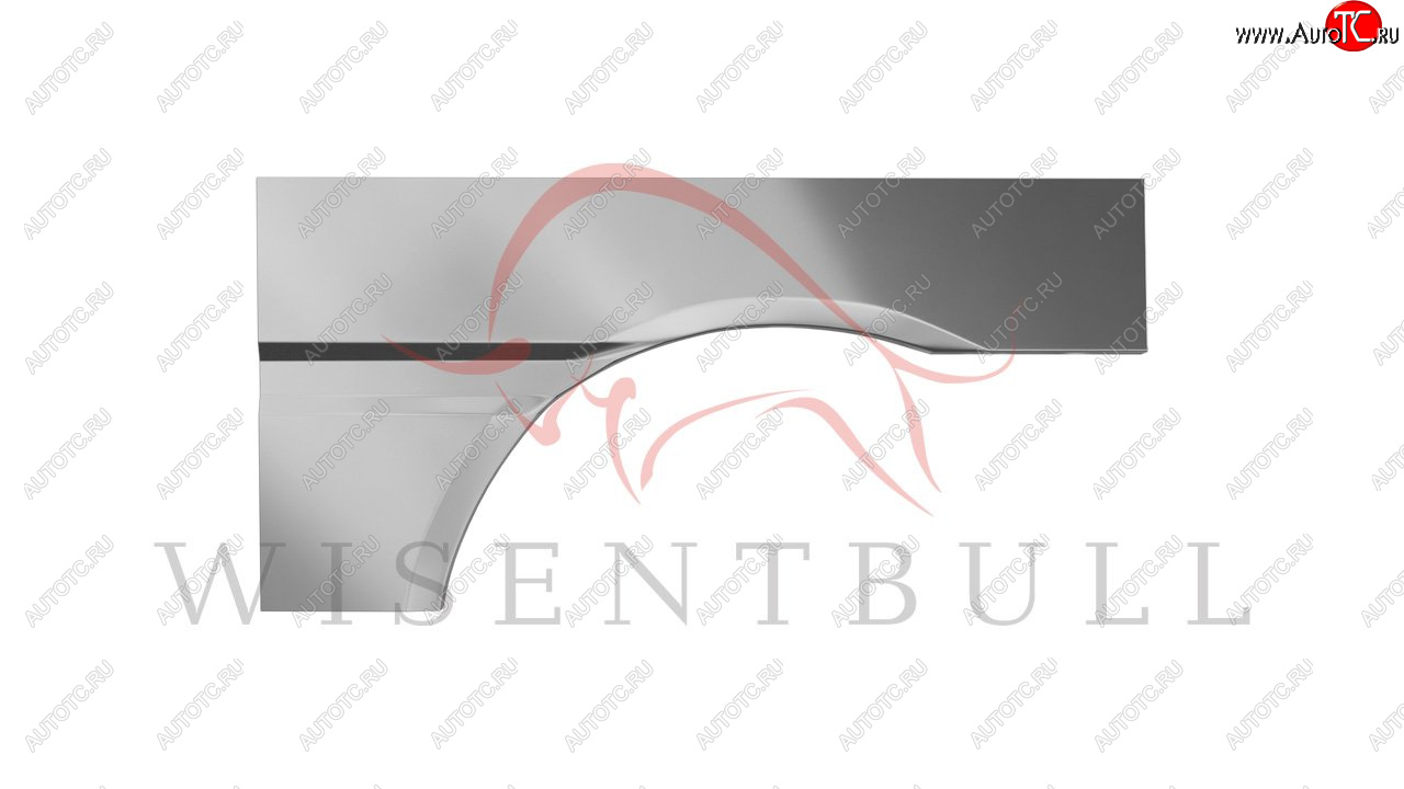 2 189 р. Левая задняя ремонтная арка (внешняя) Wisentbull Mercedes-Benz C-Class CL203 дорестайлинг купе (2001-2004)