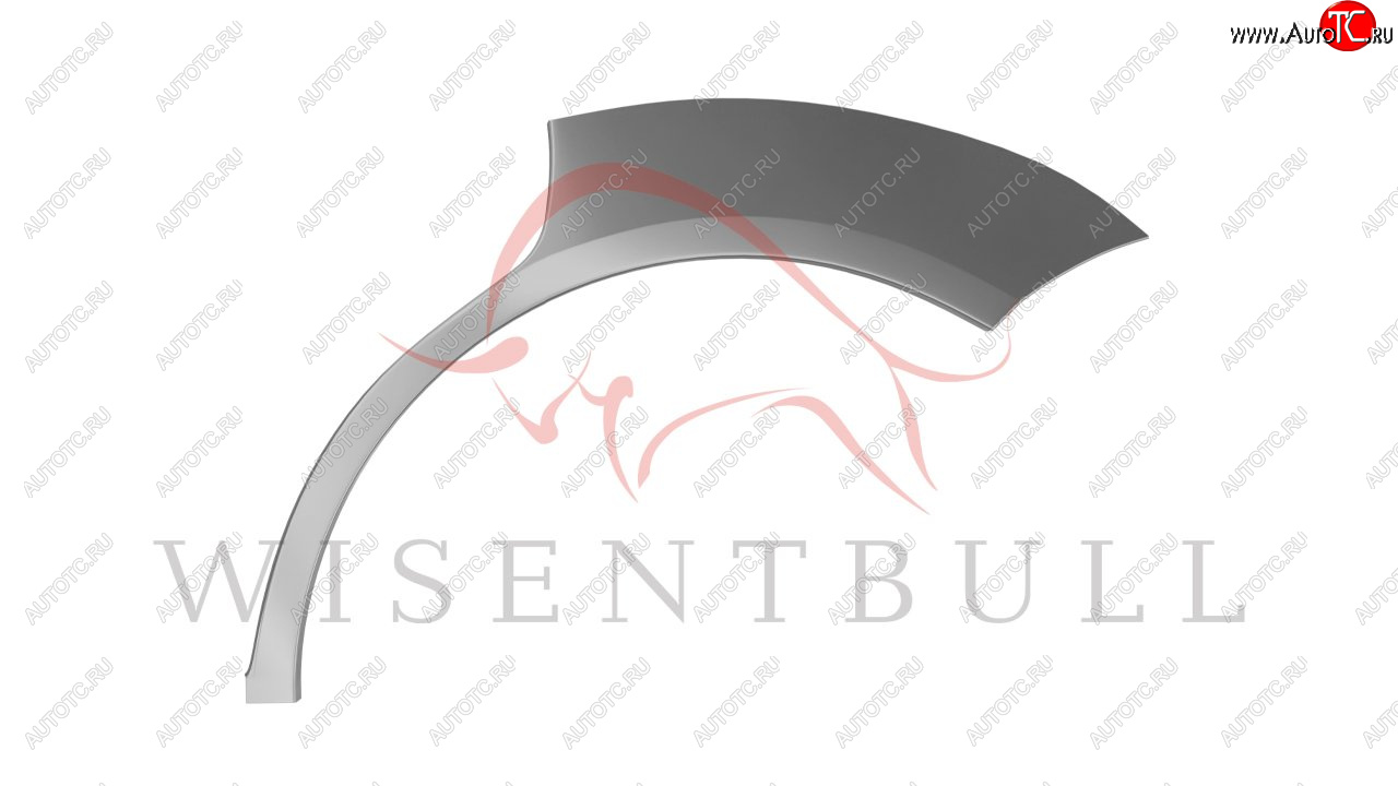 2 189 р. Левая задняя ремонтная арка (внешняя) Wisentbull Mitsubishi Pajero Sport 2 PB дорестайлинг (2008-2013)