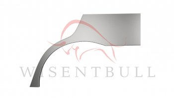 2 189 р. Левая задняя ремонтная арка (внешняя) Wisentbull  Nissan Sentra  5 (2000-2006). Увеличить фотографию 1