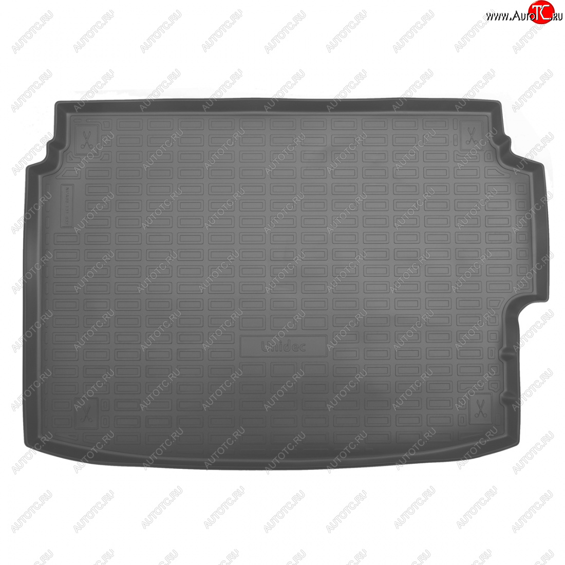 1 979 р. Коврик в багажник (с фальшполом, с сабвуфером) Norplast Unidec  Hyundai Bayon  BC3 (2021-2024) (Серый)