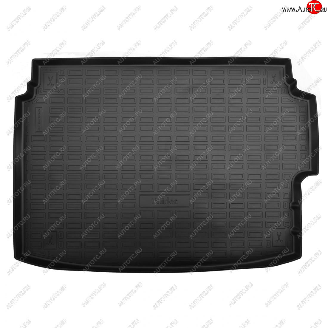 1 599 р. Коврик в багажник (с фальшполом, с сабвуфером) Norplast Unidec Hyundai Bayon BC3 (2021-2024) (Чёрный)