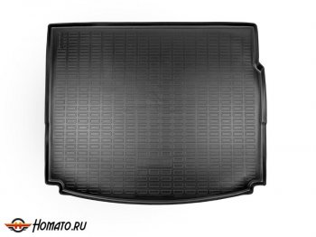 1 589 р. Коврики в багажное отделение Norplast Renault Megane седан  дорестайлинг (2008-2012) (черный). Увеличить фотографию 1