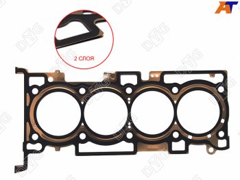Прокладка ГБЦ DG4KJ 2,4 металл DYG KIA Optima 4 JF дорестайлинг седан (2016-2018)
