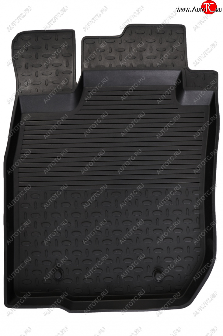 1 939 р. Резиновые коврики с высоким бортом SEINTEX  Лада Ларгус (2012-2024) (Черный)