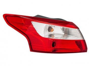 2 969 р. Левый фонарь задний (внешний) BodyParts  Ford Focus  3 (2011-2015). Увеличить фотографию 1