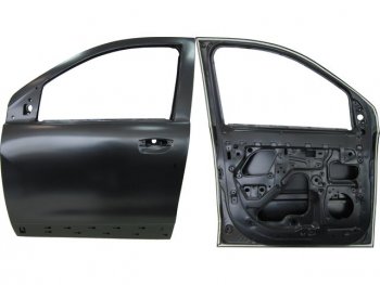 21 549 р. Левая дверь передняя BodyParts  Renault Dokker (2012-2024) (Неокрашенная). Увеличить фотографию 1