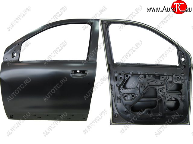 21 549 р. Левая дверь передняя BodyParts  Renault Dokker (2012-2024) (Неокрашенная)