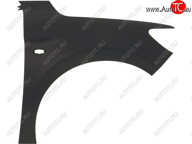 5 549 р. Правое крыло (с отверстием под повторитель поворота) BodyParts  Peugeot 301 (2012-2017) (Неокрашенное)