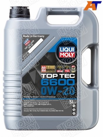 8 849 р. Масло моторное LIQUI MOLY Top Tec 6600 0W-20 SPC5C6 GF-6A 5л (21411). Увеличить фотографию 1