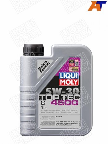 1 939 р. Масло моторное LIQUI MOLY Top Tec 4500 5W-30 C1DL-1 1л (2317). Увеличить фотографию 1