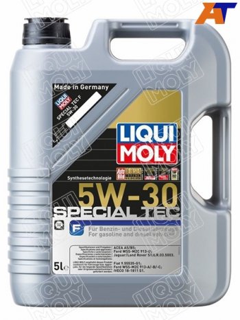 6 449 р. Масло моторное LIQUI MOLY Special Tec F  5W-30 A5B5 5л                                              (2326). Увеличить фотографию 1