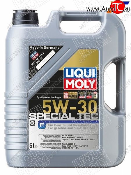 6 449 р. Масло моторное LIQUI MOLY Special Tec F  5W-30 A5B5 5л                                              (2326)