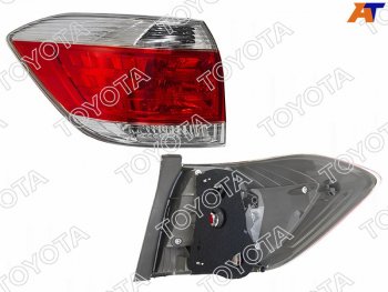 21 399 р. Фонарь задний левый TOYOTA  Toyota Highlander  XU40 (2010-2013) рестайлинг. Увеличить фотографию 1