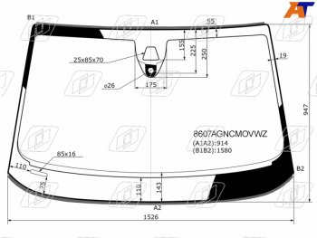 14 999 р. Стекло лобовое (Камера Датчик дождя Молдинг) Audi A8 13-17  S8 13-17 (8607AGNCMOVWZ). Увеличить фотографию 1