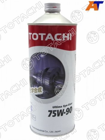 1 939 р. Масло трансмиссионное синтетическое TOTACHI Ultima LSD Syn-Gear 75W-90 GL-5 1л (G3301). Увеличить фотографию 1