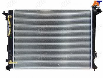 8 349 р. Радиатор охлаждающей жидкости SAT  Hyundai IX35  1 LM (2009-2018). Увеличить фотографию 1