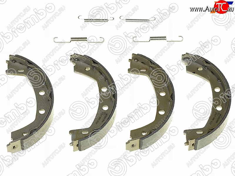 3 799 р. Колодки барабанные задние RH-LH SAT  Land Rover Freelander  L359 (2006-2012)