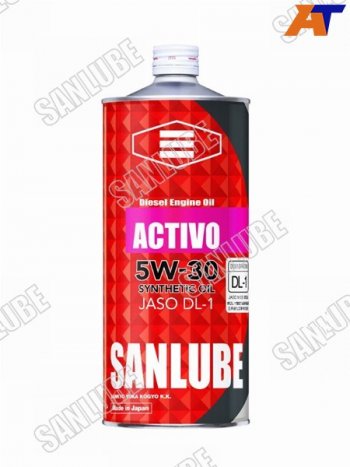 1 049 р. Масло моторное SANLUBE SYNTHETIC DL-1 5W-30 1л (SAN-DL1-5W30C1). Увеличить фотографию 1