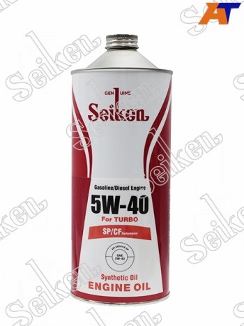 1 399 р. Масло моторное SEIKEN SYNTHETIC SPCF 5W-40 1л (SKSP5W40C1). Увеличить фотографию 1