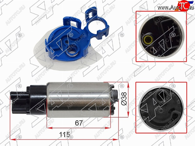 1 379 р. Топливный насос KIA OPTIMA 2.02.4 10-15HYUNDAI SONATA 10-14I40 11-15 (ST-112-0006)