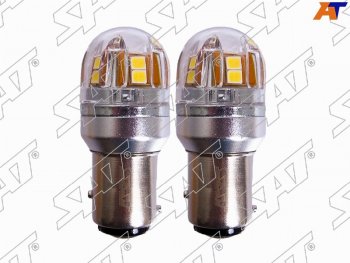 699 р. Лампа дополнительного освещения 12V P215W 2.8W0.4W320LM  Canbus LED (Комплект 2 шт.) (ST-175-0065). Увеличить фотографию 1