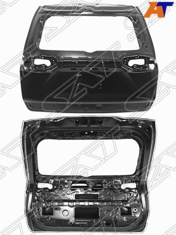 27 999 р. Дверь багажника SAT Toyota RAV4 XA50 5 дв. дорестайлинг (2018-2024). Увеличить фотографию 1