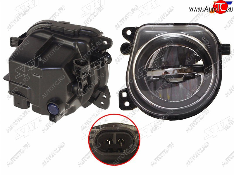 3 089 р. Фара противотуманная BMW 5-SERIES F10F11 13-16 LH LED (ST-26-0022)