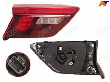 6 899 р. Фонарь в крышку багажника VW TIGUAN 16- LH LED                                                       (ST-441-1354L-LD). Увеличить фотографию 1