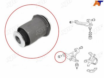369 р. Сайлентблок переднего нижнего рычага FR-FL SAT  Toyota Hilux ( AN10,AN20,  AN20,AN30,  AN120) (2004-2024) дорестайлинг, 1-ый рестайлинг,  2-ой рестайлинг, дорестайлинг, 1-ый рестайлинг, 2-ой рестайлинг. Увеличить фотографию 1