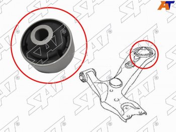 579 р. Сайлентблок переднего рычага задний TOYOTA RAV4 05-ESTIMAPREVIATARAGO 06-ALPHAR (ST-48655-28030). Увеличить фотографию 1