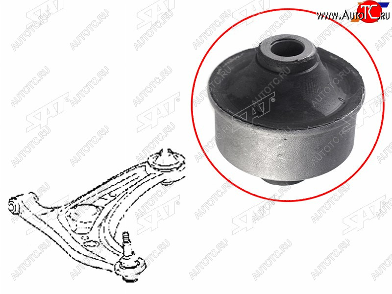 419 р. Сайлентблок задний переднего рычага TOYOTA PROBOXSUCCEED 02- (ST-48655-59065)