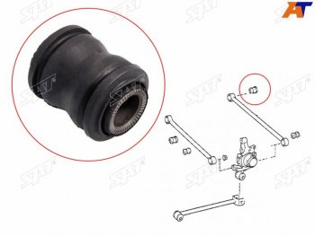 379 р. Сайлентблок задней нерегулируемой поперечной тяги (к балке) TOYOTA CALDINACARINACORONA 92-02 4WD (ST-48725-48010). Увеличить фотографию 1