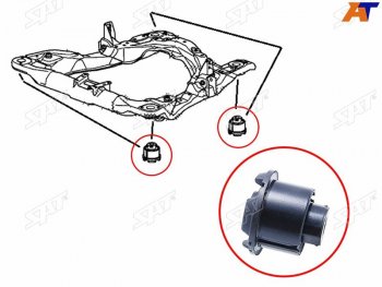 539 р. Сайлентблок переднего подрамника HONDA ACCORD 08-12CROSSTOUR 10-ACURA TSX 09-14 (ST-50260-TA0-A01). Увеличить фотографию 1